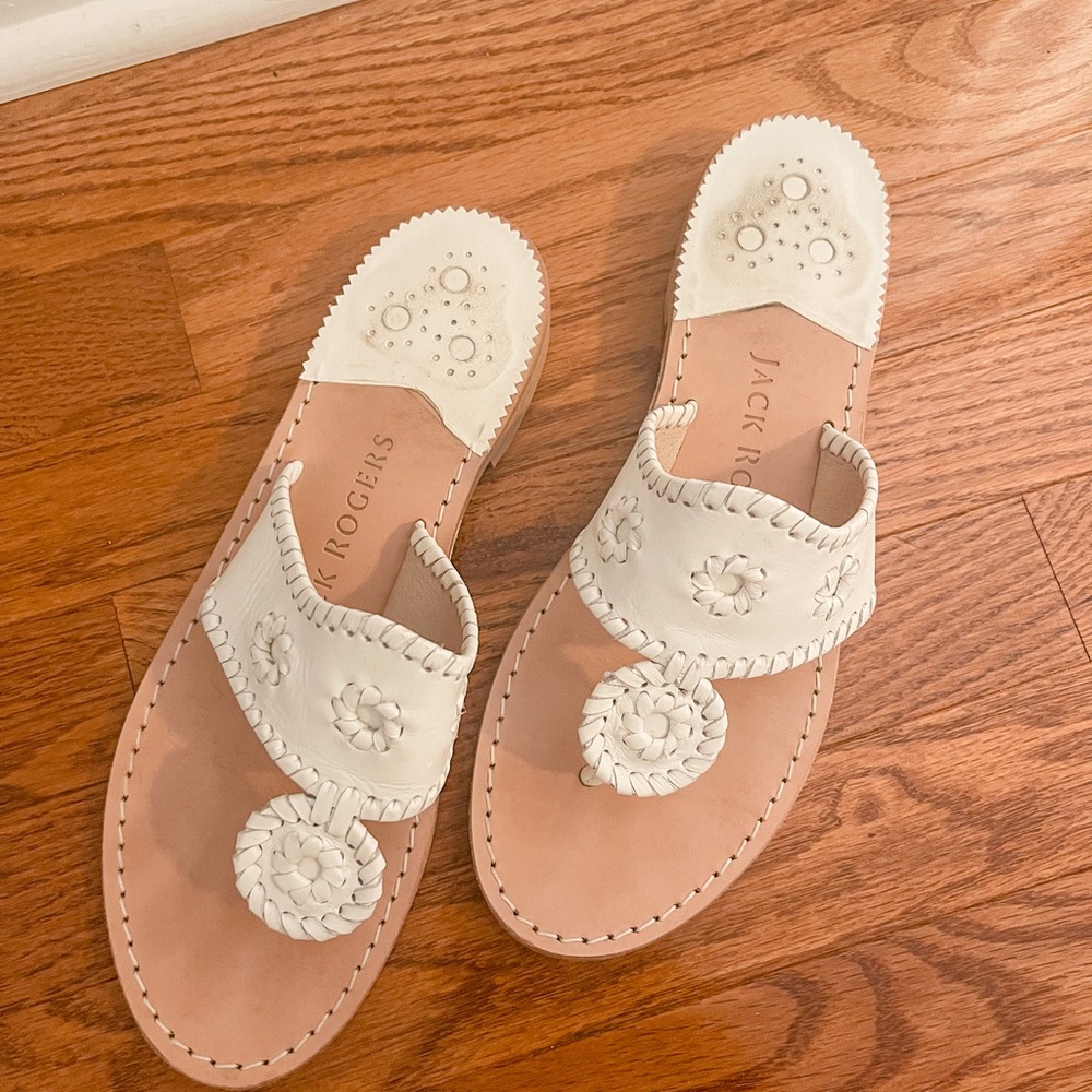 Jack Rogers sandals - white